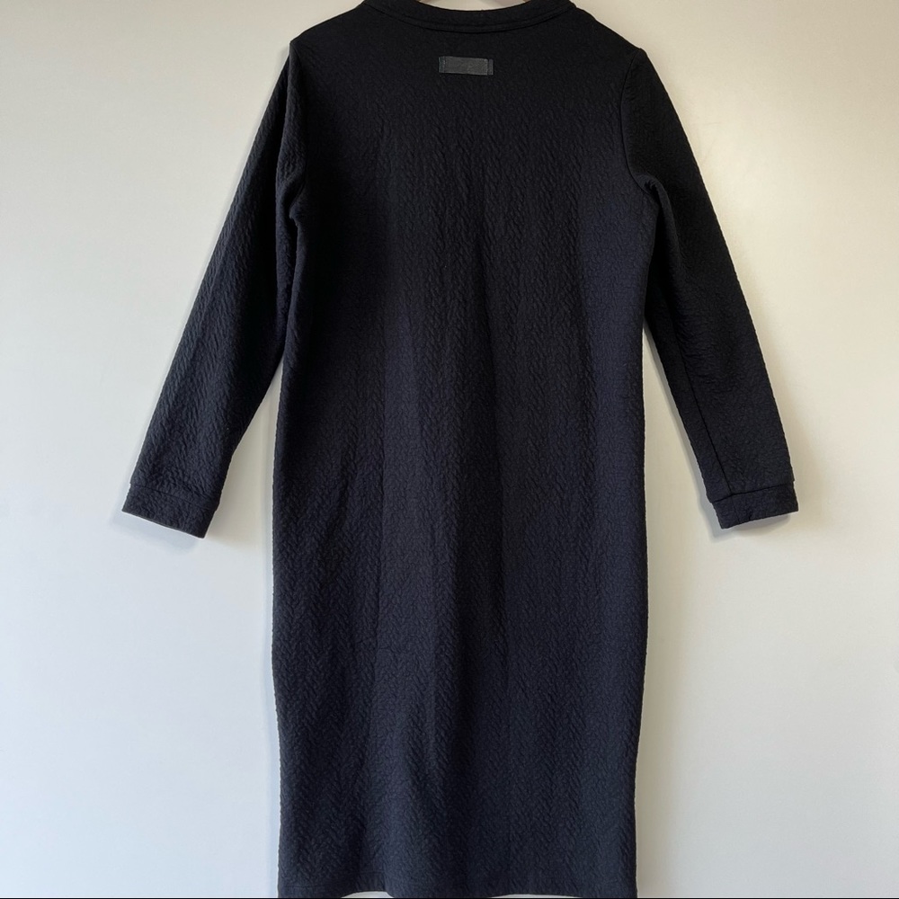 Humanoid Split Neck Pullover Cotton Blend Lagenlo… - image 4